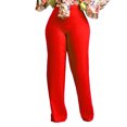 thumbnail image 2 of Womens Trousers, Women Tight And Versatile High Waisted Elastic Solid Color Pants, Work Pants, 2 of 7