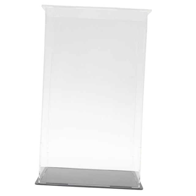 Clear Acrylic Display Stand Protective Storage Boxes Cases Container Dustproof 13.5x11x23.5cm