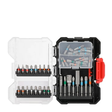 Hyper Tough 45-Piece Impact Rated Bit Set,S2 Steel Bits