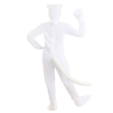 White Cat Adult Costume