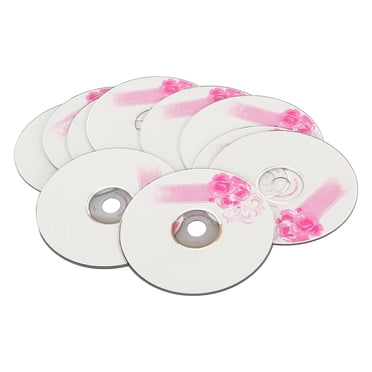 CD-R Disques Vierges, CD Vierges Vitesse 52X, Disque Enregistrable Capacité 700MB, pour Stocker des Images Numériques Musique Données, Universel pour IOS pour Win