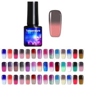 Huile 8ml Nail couleur polonaise changeante Nail température polonaise changer couleur Nail polonais DIY Manucure Nail Art Design