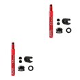thumbnail image 2 of ZheElen Polyvalent Tubeless Pneu Presta Valve Extender pour et Vélos de Route 50mm Rouge 50mm 80mm 2Set, 2 of 6