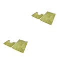 thumbnail image 2 of kurtrusly 1/2/3 Polyester Chenille Rug Carpet With Soft Texture Good Stepping Feeling And Strong Grip Prompt Green 50*80+50*50 2PCS, 2 of 6