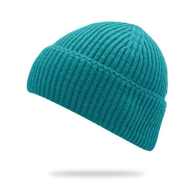 RXIRUCGD Winter Solid Color Fashionable And Thick Warm Ear Protection Hood( Green )