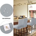 thumbnail image 4 of PiccoCasa Waterproof Bar Stool Covers for Counter Height Side Chair Covers, 4 of 9