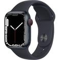 thumbnail image 1 of Refurbished Apple Watch Series 7 Aluminum 41 mm (GPS + Cellular) Midnight Black (Grade A+), 1 of 3