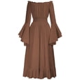 thumbnail image 2 of UPPADA Liquidation Robes d'Invitée de Mariage à Manches Évasées pour Femmes Robe de Cocktail Chic Robes de Bal d'Hiver Robes de Cocktail Formelles Robe kawaii, 2 of 5