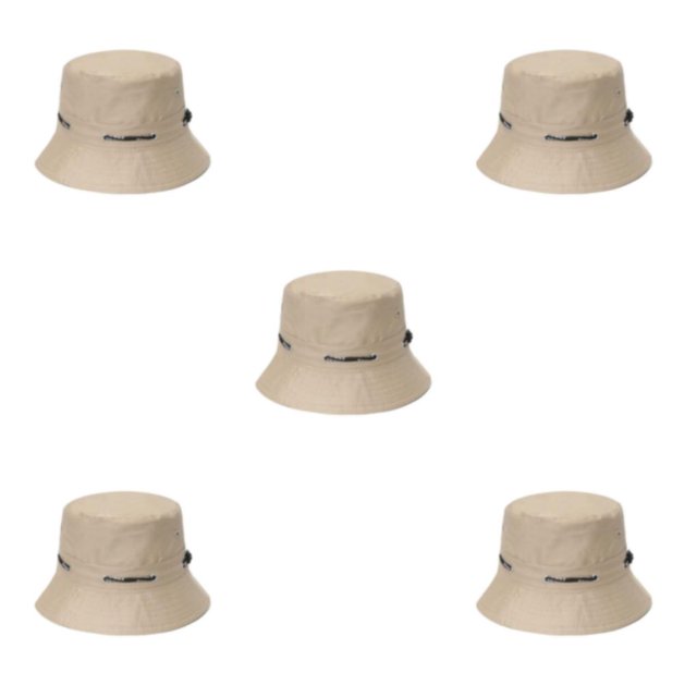 kurtrusly 1/2/3/5 Sun Protection Fisherman Cap With Breathable And Comfortable Sunscreen Sunscreen Fisherman Cap khaki 58cm 5PCS
