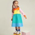 thumbnail image 5 of Robe d'Automne Hiver pour Bébé Fille Robe en Velours Côtelé Manches Longues pour 1-8 Ans, 5 of 5