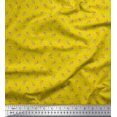 thumbnail image 1 of Soimoi Polyester Crepe Fabric Swirl,Triangle & Floral Artistic Print Fabric by The Yard 42 Inch Wide, 1 of 3