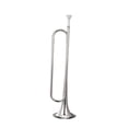 thumbnail image 3 of MERIGLARE Clairon en Laiton Instrument Portable Clairon en Laiton à Souffler pour Débutant Groupe Adultes Bb, 3 of 9