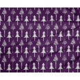 thumbnail image 4 of oneOone Polyester Lycra Fabric Floral & Flying Swan Block Print Sewing Fabric BTY 56 Inch Wide, 4 of 4