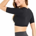 thumbnail image 3 of Hamky Shapewear Tummy Control,Waist Trainer,Custom Breast Shaper Front Closure Support Adjustable Wirefree Seamless Post Surgical Bra Women Bra,Shapewear Bodysuit,Body Shaper Black 3XL, 3 of 6