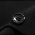 thumbnail image 3 of LOVZFMLL Jackets for Men's Solid Color Leather Suit Fashionable No Iron Plus Leather Suit, 3 of 6