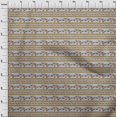 thumbnail image 3 of oneOone Cotton Silk Fabric Stripe|Leaves & Floral Block Print Fabric BTY 42 Inch Wide, 3 of 4
