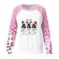 thumbnail image 4 of TIMIFIS Chandail de Noël pour Femmes, Mode Hivernale, Gnomes, Chandail à Col Rond Imprimé du Père Noël, Décontracté, Manches Longues, Chandail à Enfiler, Hauts, Cadeaux pour Femmes pour Noël, 4 of 4