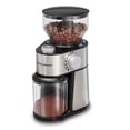 thumbnail image 3 of Hamilton Beach Burr Coffee Grinder with Stainless Steel Housing, 18 Grind Settings, 80385, 3 of 4