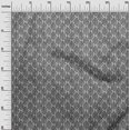 thumbnail image 3 of oneOone Polyester Lycra Gray Fabric Asian Dabu Print Craft Projects Decor Fabric Printed By The Yard 56 Inch Wide, 3 of 4