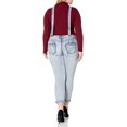 thumbnail image 2 of COVER GIRL Overall Jeans For Women, Bib Jeans For Women, 2 of 2