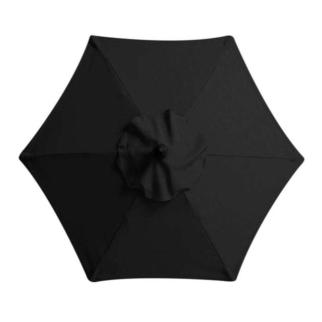 UsRHHA 106 Inch Garden Umbrella Replacement Cloth, Beach Sun Shade Canopy with 6 Skeleton, Outdoor Stall Umbrella Cover