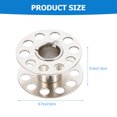 thumbnail image 4 of MasteelfCA 1 Ensemble de Bobines de Machine à Coudre Professionnelles Fils Universels Bobines Outils de Couture, 4 of 7