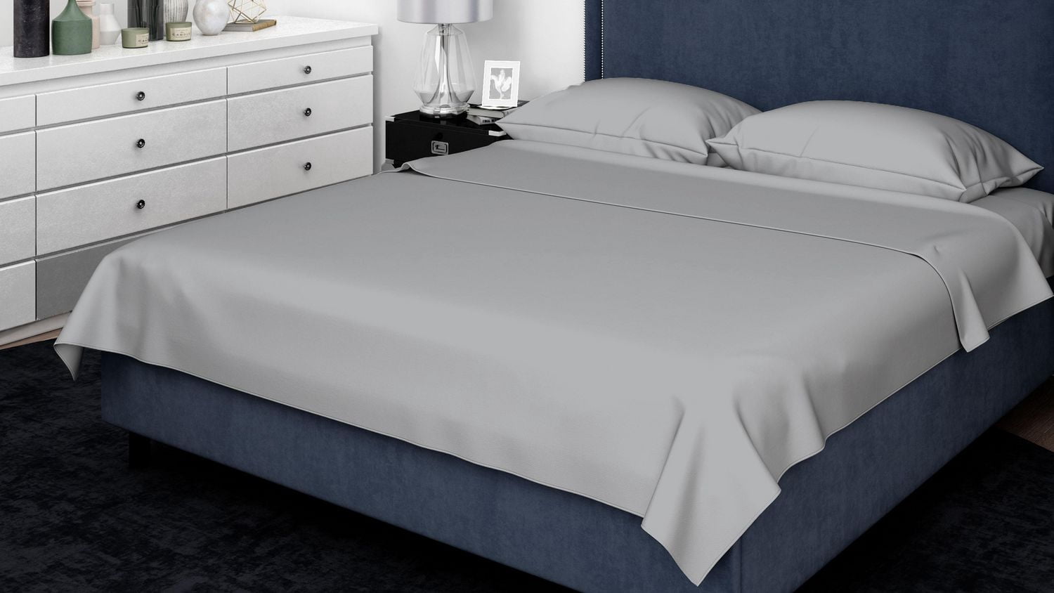 Johnson Home 400 TC Bed Sheet Set - 100% Cotton Sheets