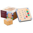 thumbnail image 2 of Primo Toys Cubetto+ Coding Robot STEM Kit Wooden Screen-Free Programming Toy with Control Board Blocks Map for Home School Classroom Learning for Kids Children Ages 3+ Years, 2 of 8