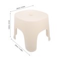 thumbnail image 2 of Minkissy Step Stool for Toilet Height Adjustable PVC 1Set, 2 of 8