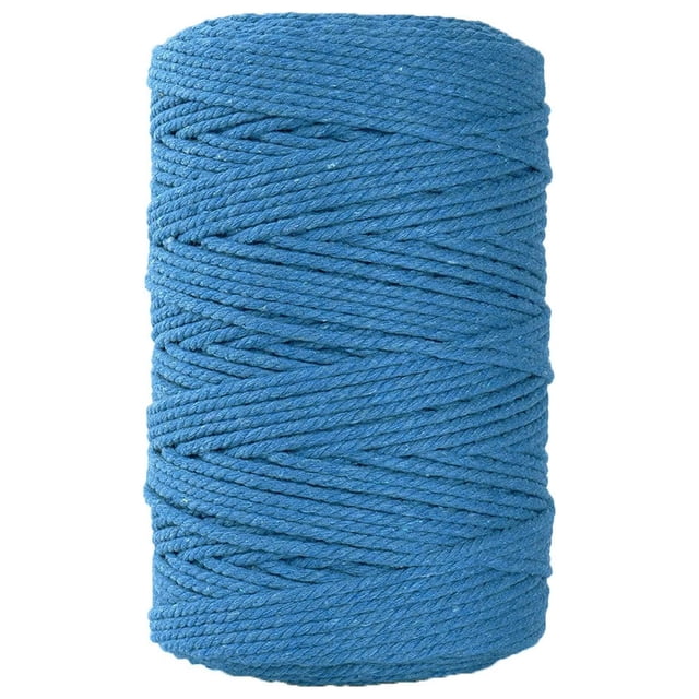 DYI Macrame Yarn 3 mm x 100 m Decorative Warp Cotton for Knitting Crafts