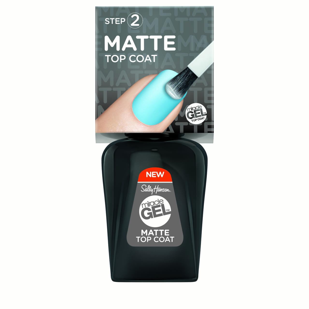 Sally Hansen - Miracle Gel™ Top Coat Activator, 2 Step Gel-like System, No UV Light Needed, Up to 8 Day of colour & shine