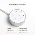 thumbnail image 3 of Mistaha Applique Murale DEL Interactive Bricolage avec Synchronisation Musicale, 44 Scènes et Contrôle Bluetooth - Lampe d'Ambiance RVB pour Salle de Jeux, Chambre, Salon - Barres d'Éclairage de Déco Maison Créatives - Blanc, 3 of 7