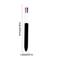 thumbnail image 3 of TopLLC Office Study Stationery Multi-color Pen Four In One Press Hand Account Key Line Marking Pen Plastic Ballpoint Pen 2ml color pen, 3 of 6