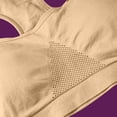 thumbnail image 4 of Yuyuzo Sport Bra for Women Plus Size High Impact Comfortable Mesh Bra Racerback Workout Padded Yoga Bras, 4 of 7