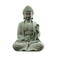 thumbnail image 1 of Statue de Buddha Assise Décorative Extérieur Intérieur Cadeau Ornement Porche Type A-02, 1 of 8