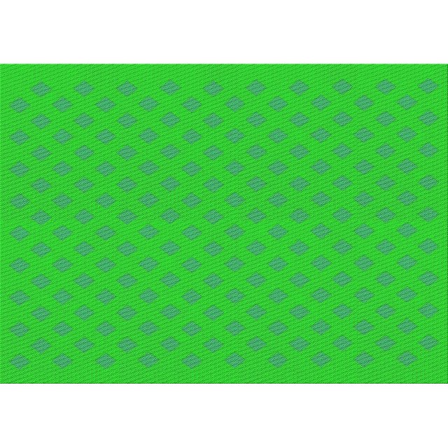 Ahgly Company Machine Washable Indoor Rectangle Transitional Lime Green Area Rugs, 4' x 6'