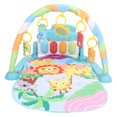 thumbnail image 2 of Toddler Musical Activity Mat, Baby Gyms Play Mats Multipurpose Early Education Foot Piano  For Home Green, 2 of 8