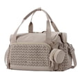 thumbnail image 1 of Lipstore Sac à Couches Léger Grande Capacité Sac à Bandoulière pour Infirmières Femmes Travail Gym Brun, 1 of 8