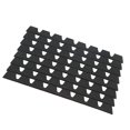 thumbnail image 3 of Anti Skid Bumper Protector, Abrasion Resistant Front Bumper Scrape Guard Rubber 8pcs  For Cars For SUVs, 3 of 8