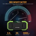 thumbnail image 4 of ikayaa Emergency Solar Hand Crank 5000mAh Power Bank Flash Light Outdoor Camping Survival, 4 of 7