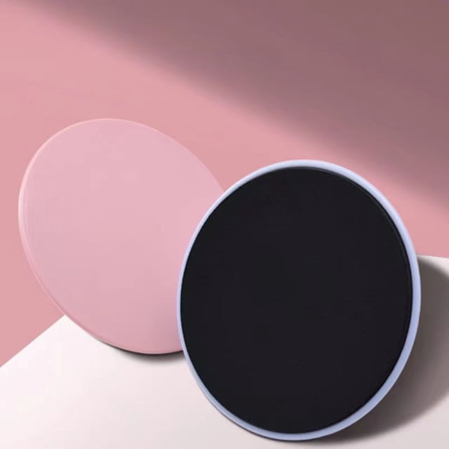 1 Pair Fitness Gliding Disc Double-sided Available EVA Foam Abdominal Core Muscle Building Training Gliding Discs Slider Exercise Sliding Plate Fitness Equipment