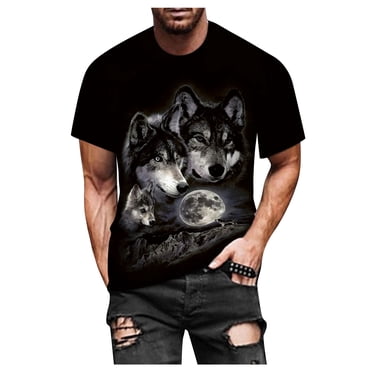 Men T Shirt Short Sleeve Men Women Spring Summer Casual Slim 3D Printed Short Sleeve T Shirt Top Blouse