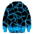 thumbnail image 3 of RXIRUCGD Chemise pour Enfants à Manches Longues T-shirt à Motif Imprimé Col Rond Cool Garçon Chandail à Capuchon ( Bleu, Taille : 7 Ans ), 3 of 3