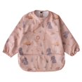 thumbnail image 1 of MIASHUI Baby Long Sleeve Bib Cartoon Print Toddlers Soft Bib Outfit, 1 of 3