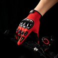 thumbnail image 3 of Cycling Mittens Hard Shell Protection Finger Protections Full Fingers Shockproof  Mountain Cycling Gloves Outdoor Supply, 3 of 10