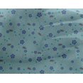 thumbnail image 4 of oneOone Georgette Viscose Fabric Artistic Floral Flower Printed Fabric 1 Yard 42 Inch Wide, 4 of 4