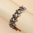 thumbnail image 2 of Silver Color Gothic Style Skull Bracelet Hand Decoration Accessories Gift Halloween Party Favors, 2 of 5