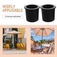 thumbnail image 2 of Shisuyan Umbrella Hole Cap Table Umbrella Silicone Plugs 2Pcs 2.8X2.8X2.4In, 2 of 8