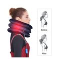 thumbnail image 4 of Dispositif de Traction Cervicale pour le Cou, Attelle d'Étirement de Soutien de Cou pour Décompression du Cou pour le Travail Bleu, Café, 4 of 7