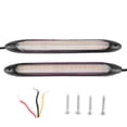 thumbnail image 2 of Daytime Running Light Bar Universal Car Light Car Modified Accessory Pair Of LED Daytime Running Lamp Strip Turn Signal White Yellow Light Color Waterproof, 2 of 8